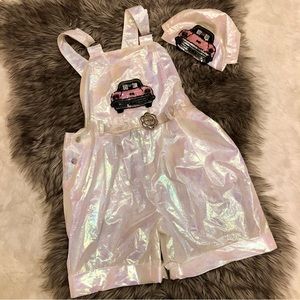 Girl’s 50's 60's Grease Pink Lady Dance Costume | 14/16